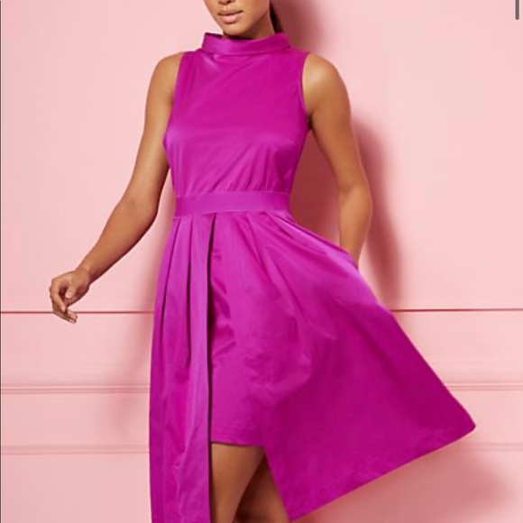 eva mendes for New York & Company Dresses & Skirts - 🔵Fuchsia NWT Freya Dress By Eva Mendes
